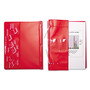 Charles Leonard VariCap Expandable Binder, 2 Posts, 6" Capacity, 11 x 8.5, Red Product Image 