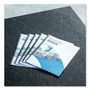 Fellowes Plastic Comb Bindings, 1/2" Diameter, 90 Sheet Capacity, Navy Blue, 100/Pack Product Image 