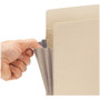 Smead Manila End Tab File Pockets with Tear Resistant Gussets, 3.5" Expansion, Legal Size, Manila, 10/Box Product Image 