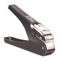 McGill Handheld Badge/Slot Punch, 9/16" x 1/8" Horizontal Slot, Black/Chrome Product Image 