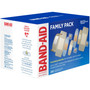 BAND-AID Sheer and Clear Adhesive Bandages, Assorted Sizes, 280/Box Product Image 