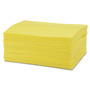 Chix Masslinn Dust Cloths, 1-Ply, 16 x 24, Unscented, Yellow, 50/Pack, 8 Packs/Carton Product Image 