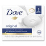 Dove White Beauty Bar, Light Scent, 3.17 oz, 12/Carton Product Image 