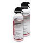 Innovera Compressed Air Duster Cleaner, 10 oz Can, 2/Pack Product Image 