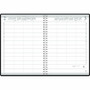House of Doolittle 4-Person Embossed Cover Daily Appointment Book - Julian Dates - Daily - 1 Year - January 2026 to December 2026 - 8:00 AM to 7:45 PM Product Image 