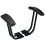 Alera Optional Fixed Height T-Arms for Alera Essentia and Interval Series Chairs, Black, 2/Set Product Image 
