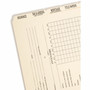 Smead Recycled File Jacket - 14 3/8" x 9" - 11 pt. - Manila - Tab Divider, Divider, Punched, Preprinted - 10% Recycled Product Image 
