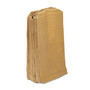 HOSPECO Napkin Receptacle Liners, 7.5" x 3" x 10.5", Brown, 500/Carton Product Image 