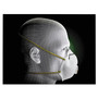 3M Particulate Respirator w/Cool Flow Exhalation Valve, Standard Size, 10/Box Product Image 