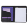 Samsill Professional Padfolio, Storage Pockets/Card Slots, Writing Pad, Black Product Image 