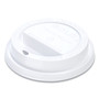 SOLO Traveler Cappuccino Style Dome Lid, Fits 10 oz Hot Cups, Plastic, White, 100/Pack, 10 Packs/Carton Product Image 