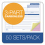 TOPS Triplicate Snap-Off Shipper/Packing List, Three-Part Carbonless, 8.5 x 7, 50 Forms Total Product Image 