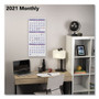 At-A-Glance 3-Month Reference Vertical Wall Calendar - Large - Monthly - 14 Month - December 2025 to January 2027 - 3 Month Single Page Layout Product Image 