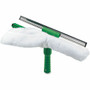 Unger VisaVersa 14" Squeegee/Washer - 14" Rubber Blade - Green - 1Each - (UNGVP350) Product Image 