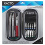 X-ACTO Knife Set, 3 Knives, 10 Blades, Carrying Case Product Image 