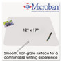 Artistic KrystalView Desk Pad with Antimicrobial Protection. Matte Finish, 17 x 12, Clear Product Image 