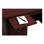 HON 94000 Series Double Pedestal Desk, 72" x 36" x 29.5", Mahogany Product Image 
