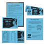 Astrobrights Color Paper, 24 lb Bond Weight, 11 x 17, Lunar Blue, 500/Ream Product Image 