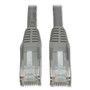 Tripp Lite by Eaton CAT6 Gigabit Snagless Molded Patch Cable, 50 ft, Gray Product Image 