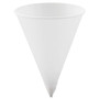 SOLO Cone Water Cups, 4.25 oz, Paper, White, 200/Bag, 25 Bags/Carton Product Image 