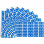Smead ETS Color-Coded Year Labels - 2021 - 1/2" Height x 1" Width - Rectangle - Light Blue - Laminate - Laminated - 25 / Sheet - 10 Total Sheets - 250 Total Label(s) - 250 / Pack - (SMD67921) Product Image 