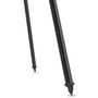 Quartet Aluminum Heavy-Duty Display Easel, 38" to 66" High, Aluminum, Black Product Image 