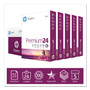 HP Papers Premium24 Paper, 98 Bright, 24 lb Bond Weight, 8.5 x 11, Ultra White, 500 Sheets/Ream, 5 Reams/Carton Product Image 