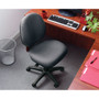 Alera Interval Series Swivel/Tilt Task Chair, Bonded Leather Seat/Back, Up to 275 lb, 18.11" to 23.22" Seat Height, Black Product Image 