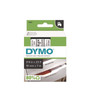 DYMO D1 Standard Labels, 0.75" x 23 ft, Black Print on Clear Tape Product Image 
