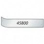 DYMO D1 Standard Labels, 0.75" x 23 ft, Black Print on Clear Tape Product Image 