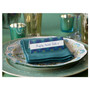 Avery Small Textured Tent Cards, White, 3.75 x 1.44, 6 Cards/Sheet, 25 Sheets/Pack Product Image 