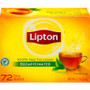 Lipton Decaf Black Tea Bag - Black Tea - 16 oz Per Bag - 72 Teabag Product Image 
