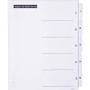 Avery B/W Print Table of Contents Tab Dividers - 5 x Divider(s) - (AVE11666) Product Image 