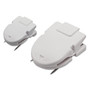 Advantus Panel Wall Clips - Jumbo - 60 Sheet Capacity - White - Plastic Product Image 