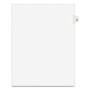 Avery Preprinted Legal Exhibit Side Tab Index Dividers, Avery Style, 10-Tab, 29, 11 x 8.5, White, 25/Pack Product Image 