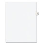 Avery Preprinted Legal Exhibit Side Tab Index Dividers, Avery Style, 10-Tab, 57, 11 x 8.5, White, 25/Pack, (1057) Product Image 