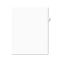 Avery Preprinted Legal Exhibit Side Tab Index Dividers, Avery Style, 10-Tab, 56, 11 x 8.5, White, 25/Pack, (1056) Product Image 