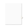 Avery Preprinted Legal Exhibit Side Tab Index Dividers, Avery Style, 10-Tab, 68, 11 x 8.5, White, 25/Pack, (1068) Product Image 