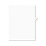 Avery Preprinted Legal Exhibit Side Tab Index Dividers, Avery Style, 26-Tab, J, 11 x 8.5, White, 25/Pack, (1410) Product Image 