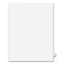 Avery Preprinted Legal Exhibit Side Tab Index Dividers, Avery Style, 26-Tab, Y, 11 x 8.5, White, 25/Pack, (1425) Product Image 