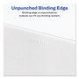 Avery Preprinted Legal Exhibit Side Tab Index Dividers, Allstate Style, 26-Tab, D, 11 x 8.5, White, 25/Pack Product Image 