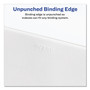 Avery Preprinted Legal Exhibit Side Tab Index Dividers, Allstate Style, 10-Tab, 13, 11 x 8.5, White, 25/Pack Product Image 