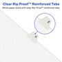 Avery-Style Preprinted Legal Side Tab Divider, 26-Tab, Exhibit A, 11 x 8.5, White, 25/Pack, (1371) Product Image 