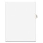 Avery-Style Preprinted Legal Side Tab Divider, 26-Tab, Exhibit D, 11 x 8.5, White, 25/Pack, (1374) Product Image 