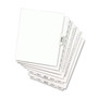 Avery Individual Legal Exhibit Dividers - Avery Style - 1 Printed Tab(s) - Character - Q - 8.5" Divider Width x 11" Divider Length Product Image 