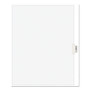 Avery Individual Legal Exhibit Dividers - Avery Style - 10 x Divider(s) - Printed Tab(s) - Character - Z Product Image 