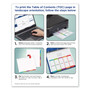 Avery Customizable TOC Ready Index Multicolor Tab Dividers, 10-Tab, 1 to 10, 11 x 8.5, White, Contemporary Color Tabs, 1 Set Product Image 