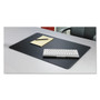 Artistic Rhinolin II Desk Pad with Antimicrobial Protection, 36 x 20, Black Product Image 