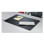 Artistic Rhinolin II Desk Pad with Antimicrobial Protection, 36 x 20, Black Product Image 