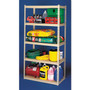 Tennsco Stur-D-Stor Shelving, Five-Shelf, 36.5w x 18.5d x 72h, Sand Product Image 